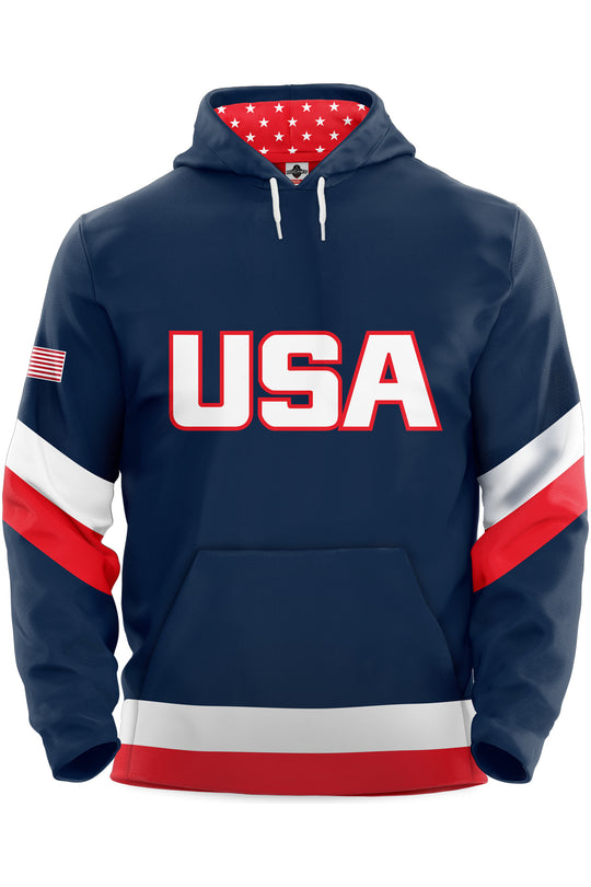 USA Nations 2025 Special Edition Hockey Hoodie