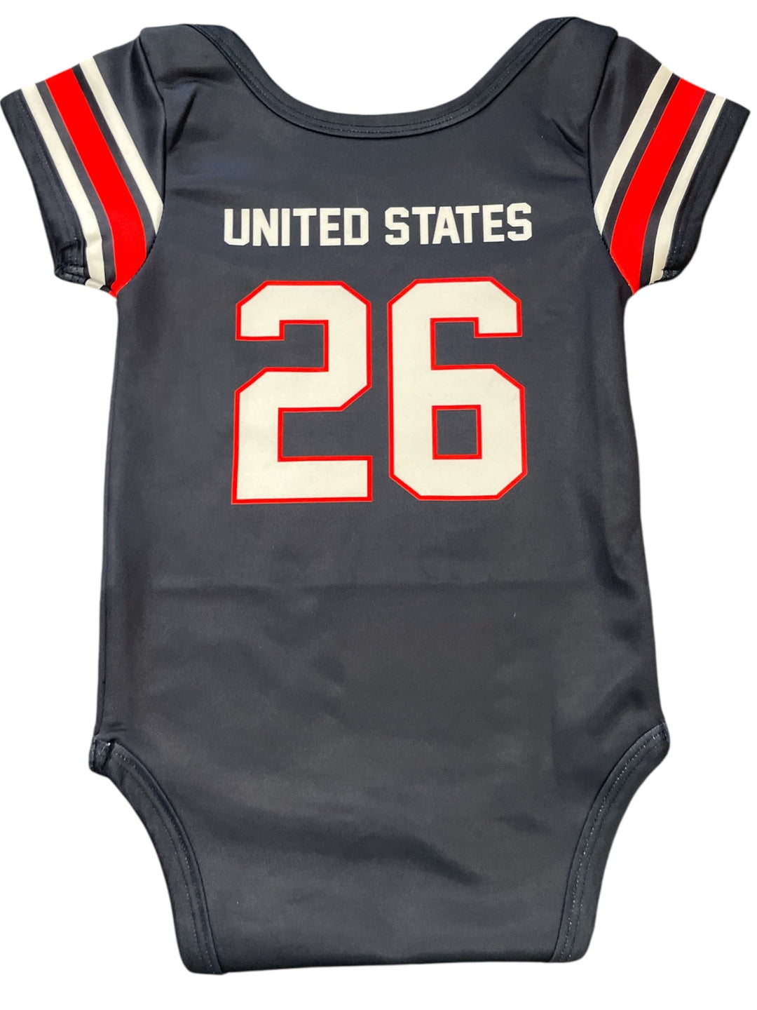 USA Hockey Logo Official Navy Baby Onecie