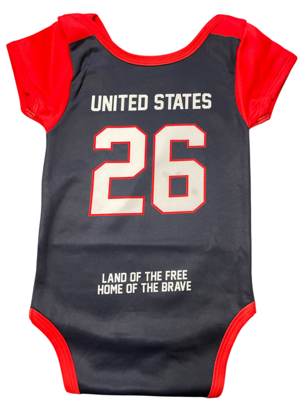 USA Hockey Logo Official "Dump and Change" Baby Onecie
