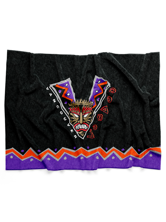 Vancouver Voodoo Sherpa Blanket