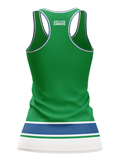 Abbotsford Canucks Women's Racerback Hockey Tank - BACK