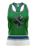 Abbotsford Canucks Women's Racerback Hockey Tank - FRONT