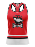 Charlotte Checkers Women's Racerback Hockey Tank - FRONT