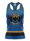 Cleveland Monsters 2023 Women's Racerback Hockey Tank - FRONT