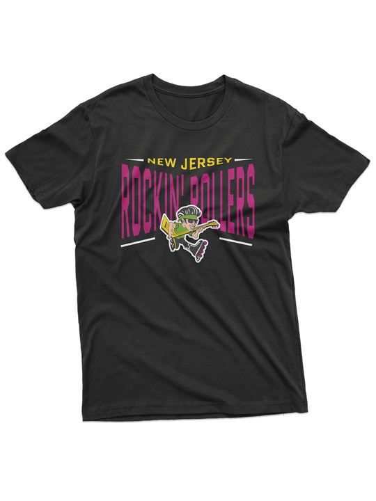 New Jersey Rockin' Rollers "Full Fandom" T-Shirt - FRONT