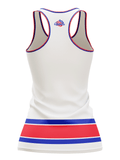 Rochester Americans Away Women's Racerback Hockey Tank - BACK