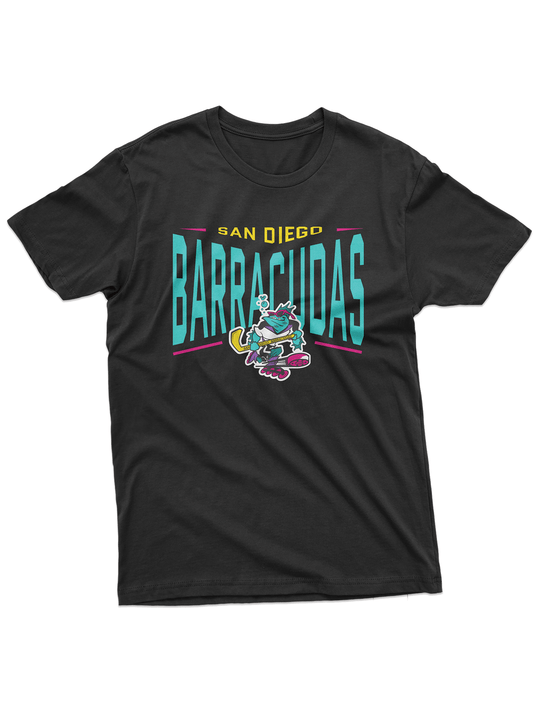 San Diego Barracudas "Full Fandom" T-Shirt - 3D FRONT
