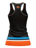 San Diego Gulls Women's Racerback Hockey Tank - BACK