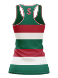 Seattle Metropolitans Women's Racerback Hockey Tank - BACK