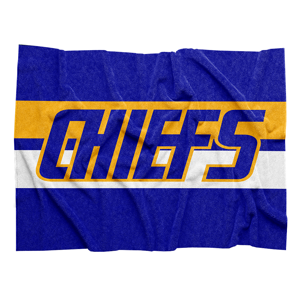 Slapshot Charlestown Chiefs Sherpa Blanket