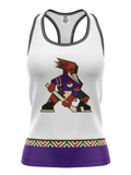 Tucson Roadrunners Away "Kachina" Alternate Women's Racerback Hockey Tank - FRONT