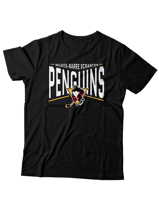 Wilkes-Barre/Scranton Penguins "Full Fandom" T-Shirt - Front View | Official Hockey T-Shirt by BenchClearers