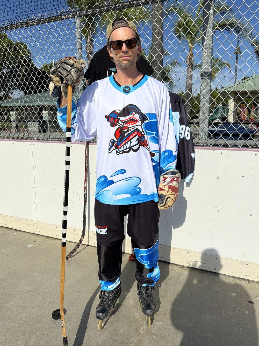 Long Island Jawz Away Flyweight Premier Hockey Jersey*PREORDER CLOSED*JOIN WAITLIST* - Front View | BenchClearers