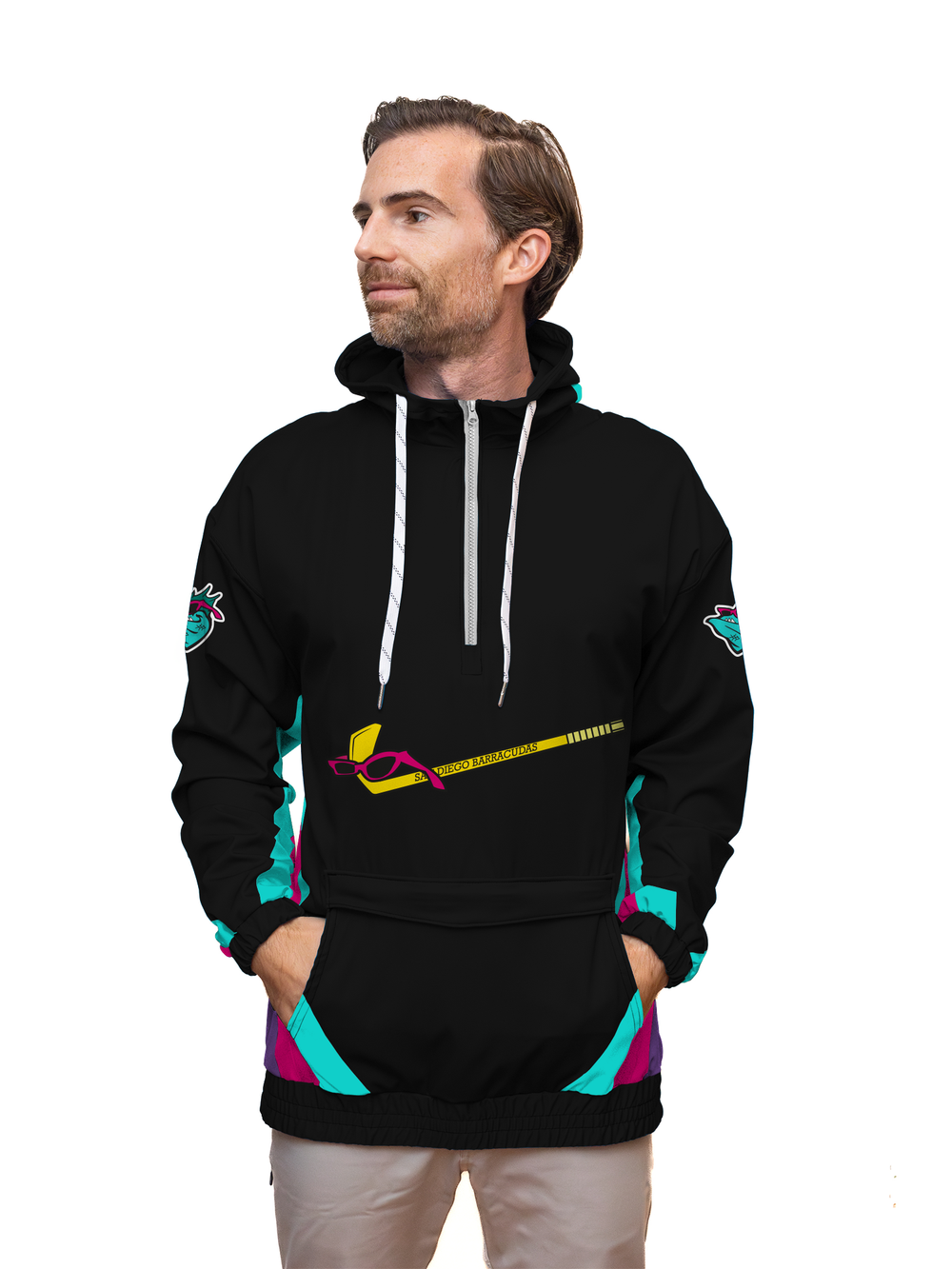 San Diego Barracudas Hockey Windbreaker