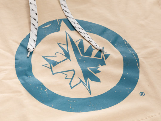 Winnipeg Jets Oatmeal Hockey Hoodie