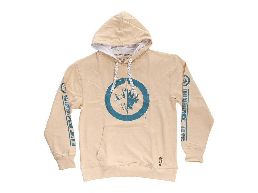 Winnipeg Jets Oatmeal Hockey Hoodie