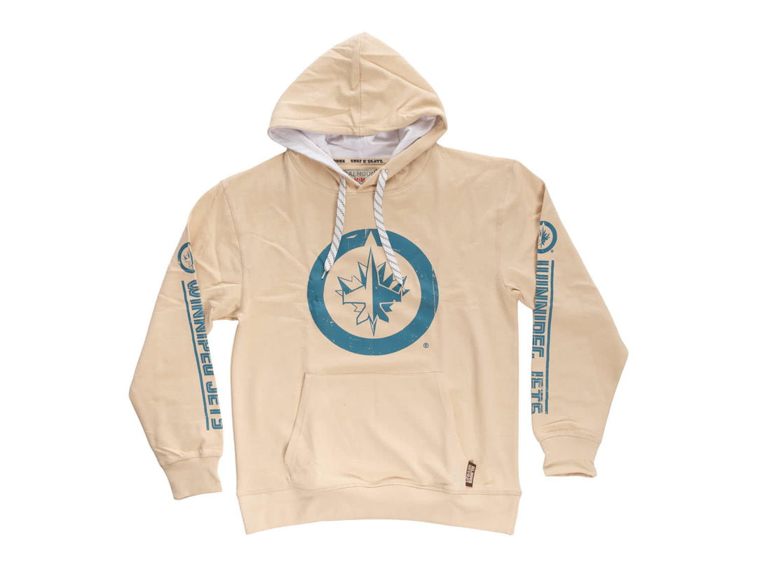 Winnipeg Jets Oatmeal Hockey Hoodie