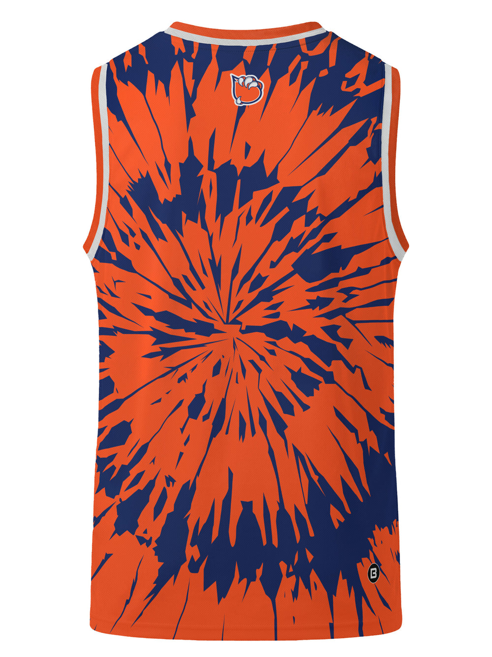 Bench Clearers Bakersfield Condors Tie-Dye Hockey Tank - 3D BACK