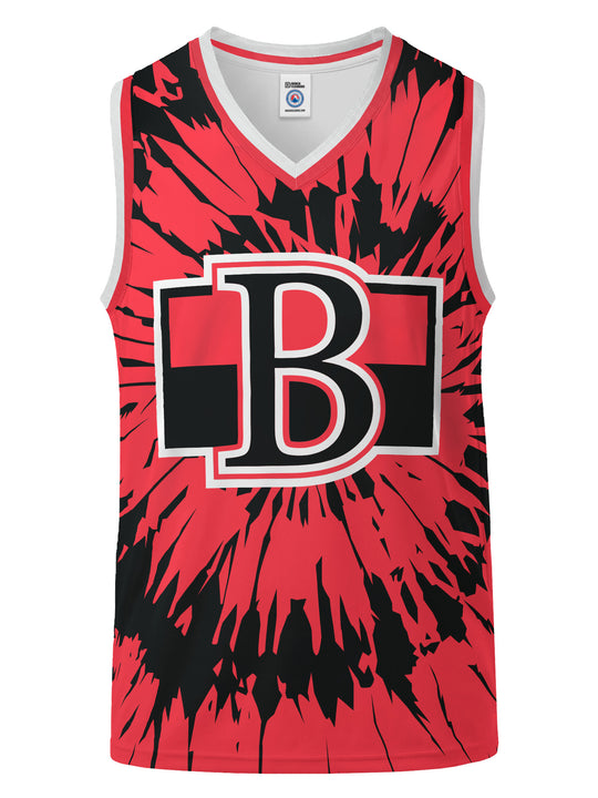 Bench Clearers Belleville Senators Tie-Dye Hockey Tank - 3D FRONT