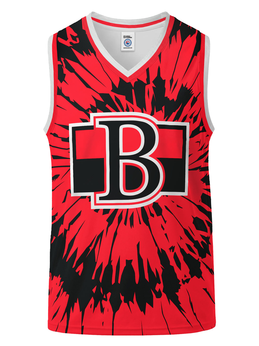 Bench Clearers Belleville Senators Tie-Dye Youth Hockey Tank - 3D FRONT