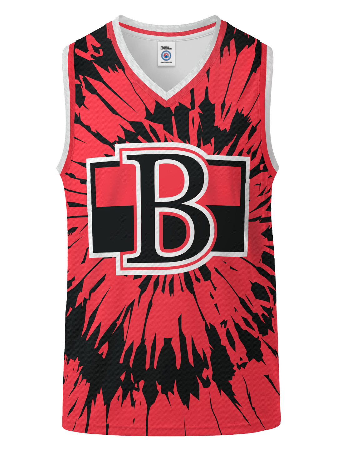 Bench Clearers Belleville Senators Tie-Dye Youth Hockey Tank - 3D FRONT