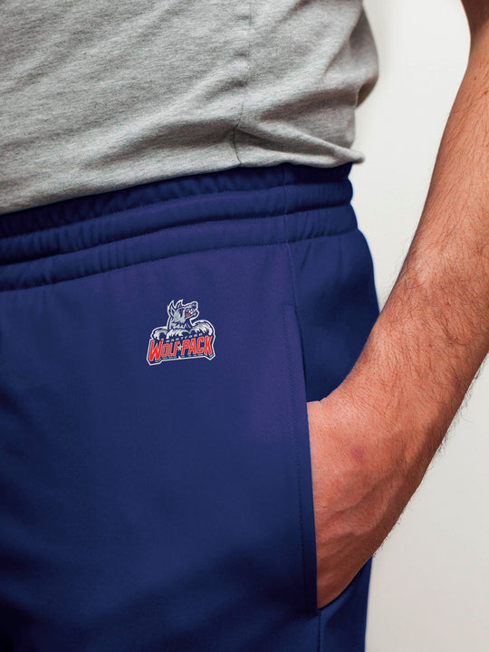 Hartford Wolf Pack Hockey Jogger Pants - Back View | Official Hockey Hockey Apparel by BenchClearers