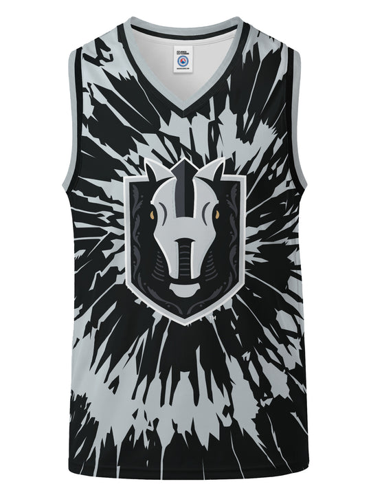 Bench Clearers Henderson Silver Knights Tie-Dye Hockey Tank - 3D FRONT