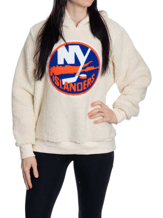 New York Islanders Women's Sherpa Hoodie