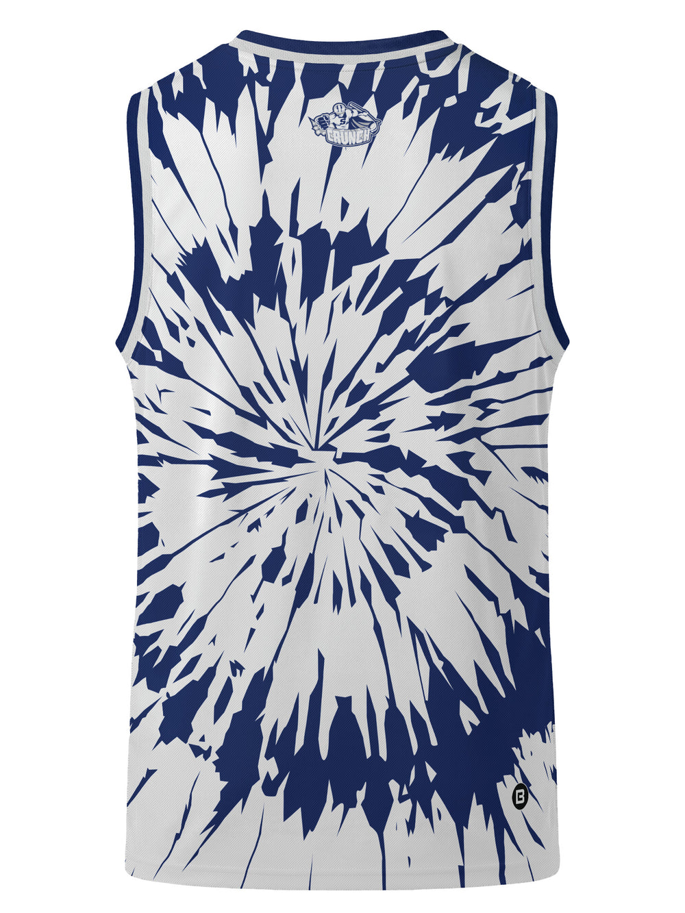 Bench Clearers Syracuse Crunch Tie-Dye Hockey Tank - 3D BACK