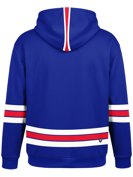 Bench Clearers USA Hockey 2026 Youth Hockey Hoodie - 3D BACK