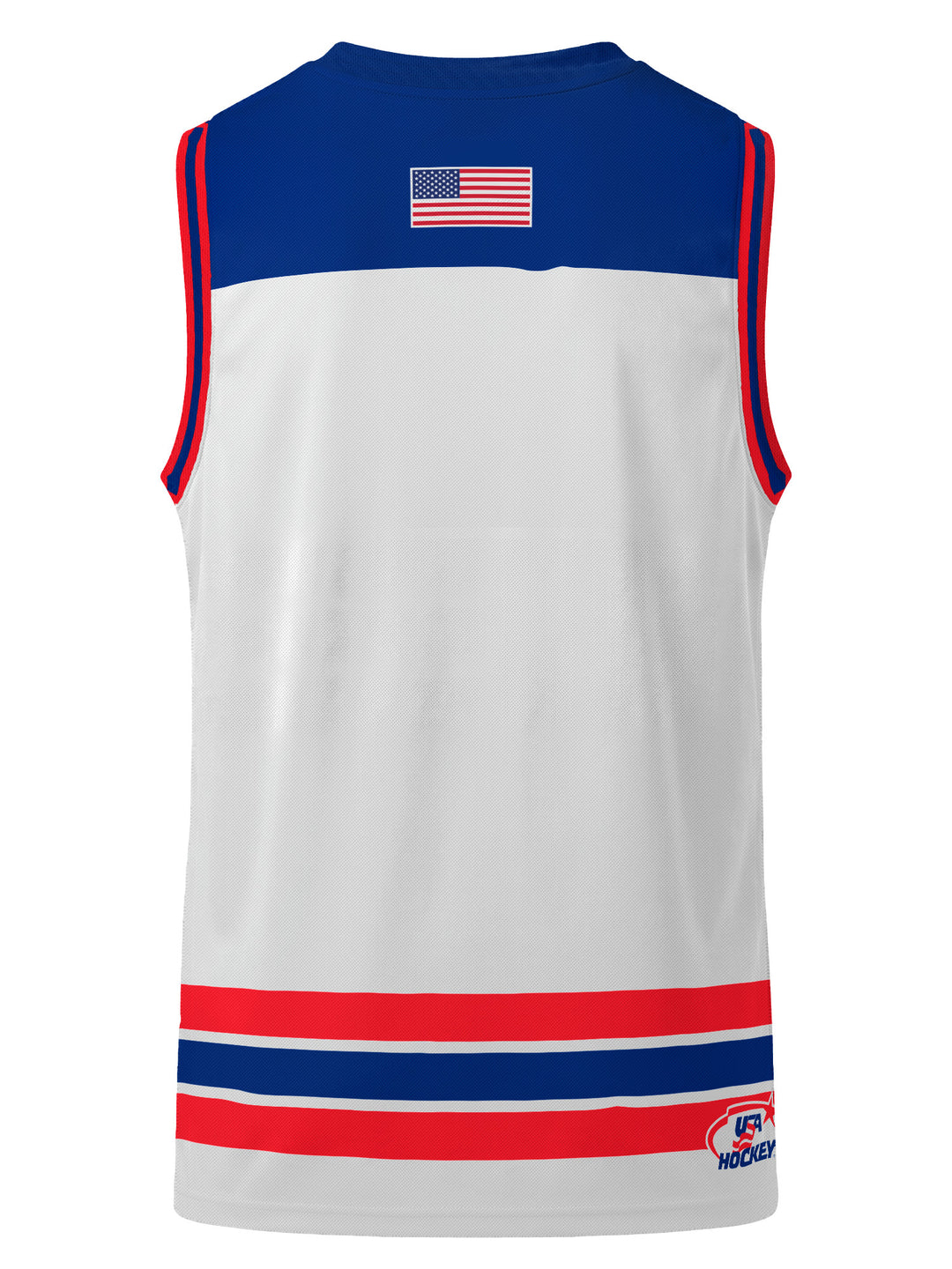 Bench Clearers USA Hockey Letter Youth Hockey Tank - 3D BACK
