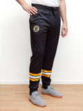 Boston Bruins Hockey Jogger Pants Hockey Jogger Pants BenchClearers S Black Polyester