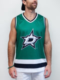 Dallas Stars Hockey Tank hockey tanks BenchClearers S Victory Green Polyester