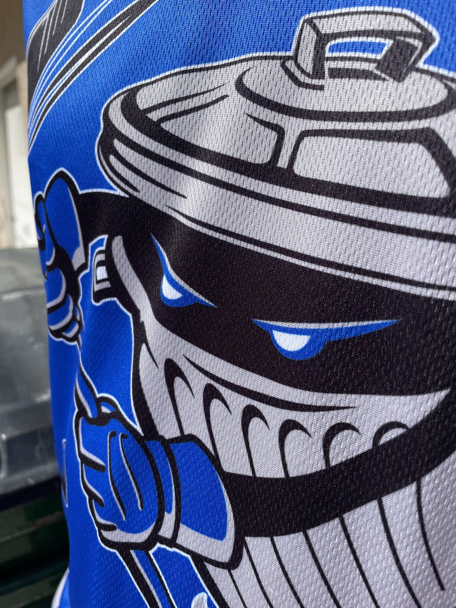 Danbury Trashers Alternate Hockey Tank Bench Clearers