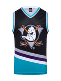 Anaheim Ducks Orange Retro Alternate Hockey Tank – Bench Clearers