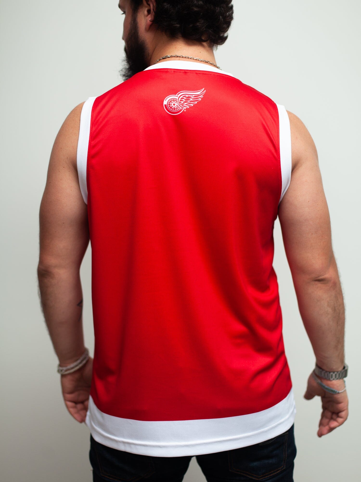 Detroit Red Wings Home Hockey Tank - Back - Life1