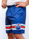 Edmonton Oilers Mesh Hockey Shorts Hockey Shorts BenchClearers 