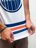 Edmonton Oilers Away Hockey Tank - Close Up - Life1