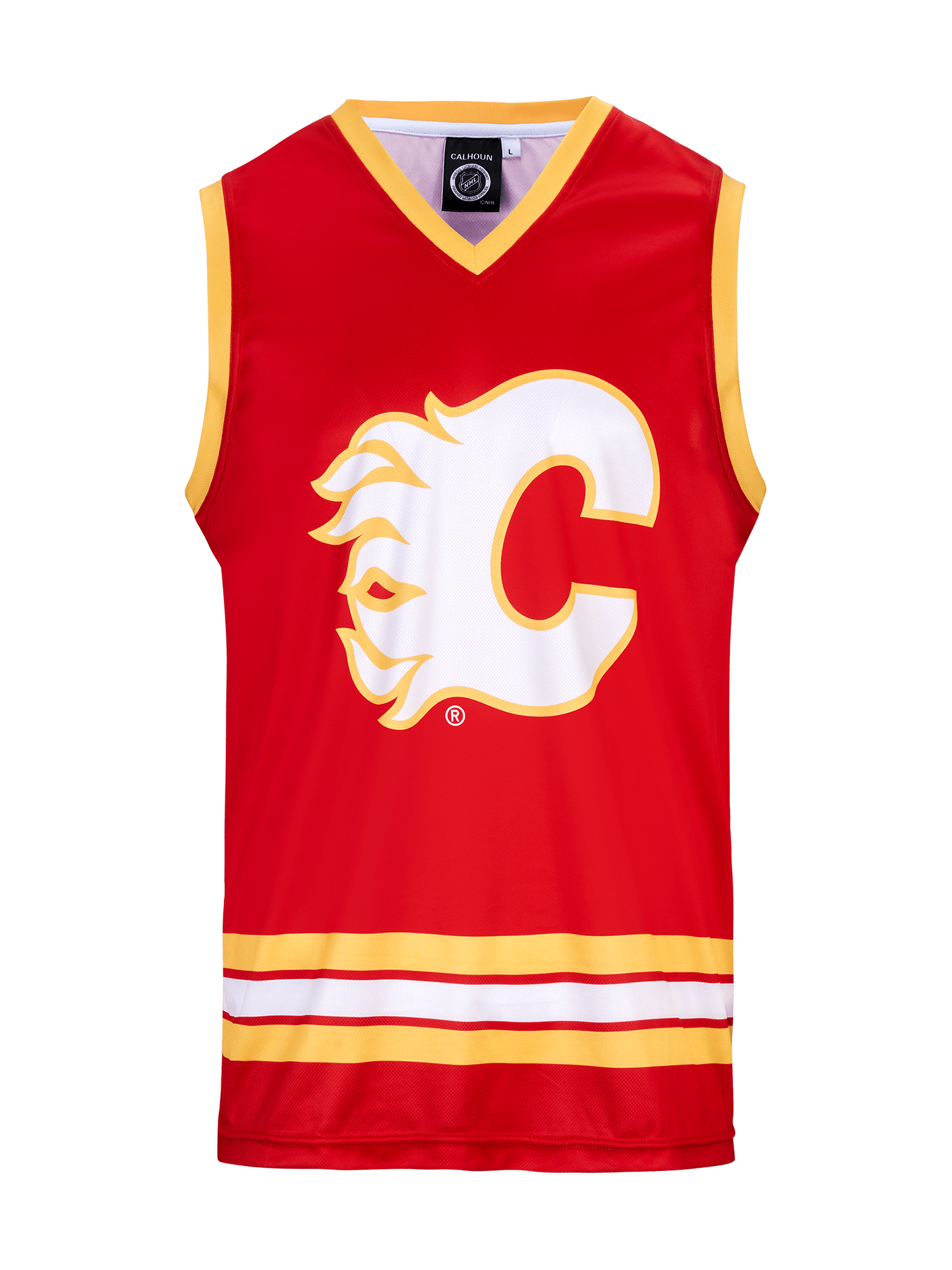 Calgary Flames Alternate Hockey Tank Bench Clearers