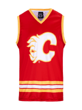 Calgary Flames Alternate Hockey Tank hockey tanks BenchClearers 
