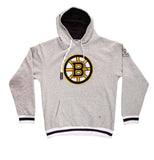 Boston Bruins Muskoka Hockey Hoodie Hockey Hoodie BenchClearers S Gray Cotton