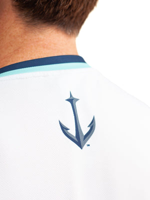 Bench Clearers Seattle Kraken Full Fandom Moisture Wicking T-Shirt - S / Blue / Polyester