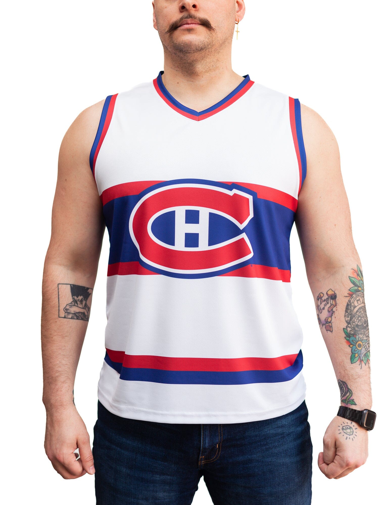 Montreal Canadiens 99 Series Mash-up Hockey Tank - Front1