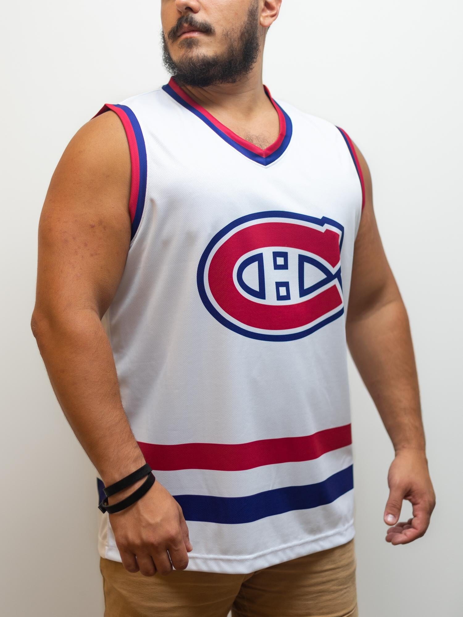 Montreal Canadiens Away Hockey Tank - Front - Life2