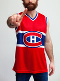 Montreal Canadiens Hockey Tank hockey tanks BenchClearers S Red Polyester