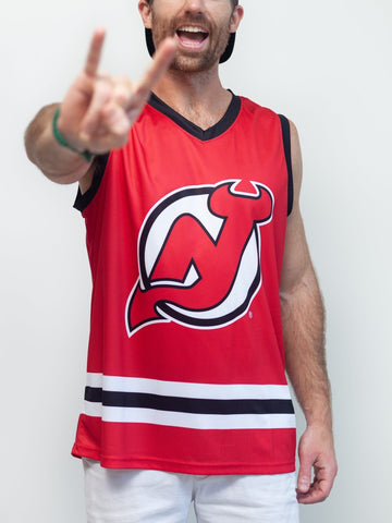 New Jersey Devils Alternate Hockey Tank - XL / White / Polyester