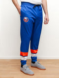 New York Islanders Hockey Jogger Pants Hockey Jogger Pants BenchClearers S Blue Polyester