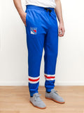 New York Rangers Hockey Jogger Pants - Front2