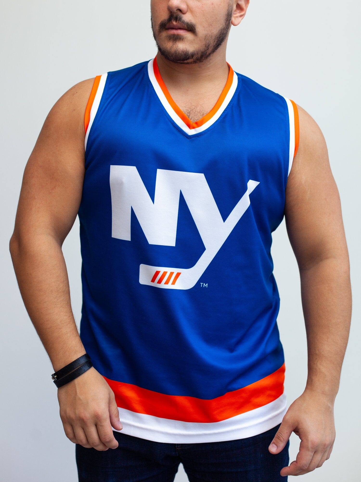 New York Islanders Alternate Hockey Tank - XL / Blue / Polyester