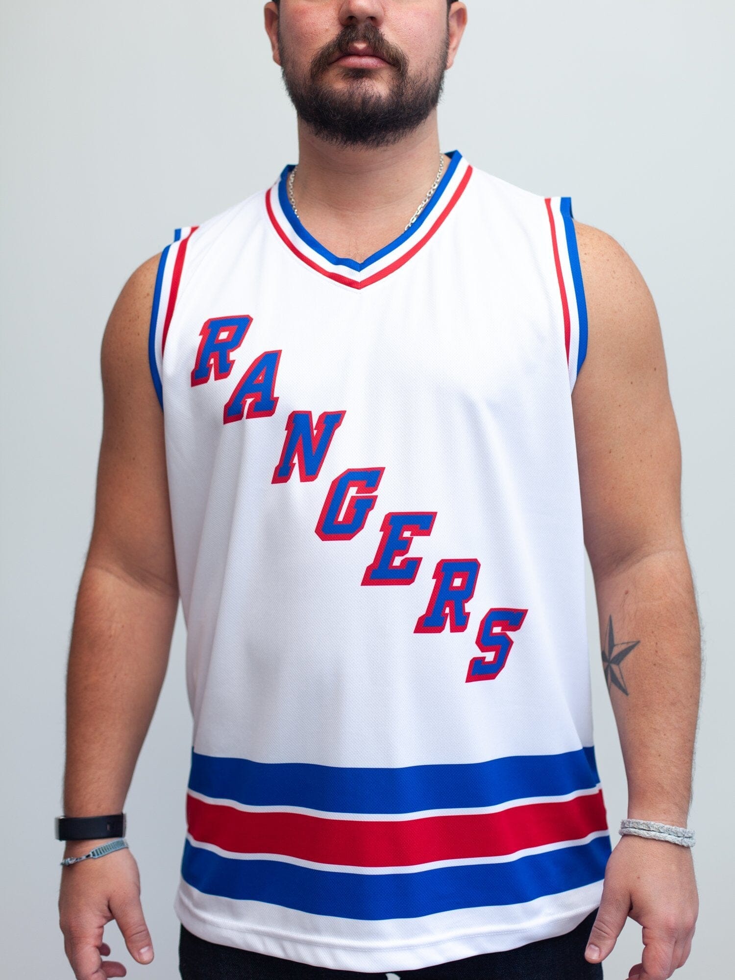 new york rangers basketball jersey